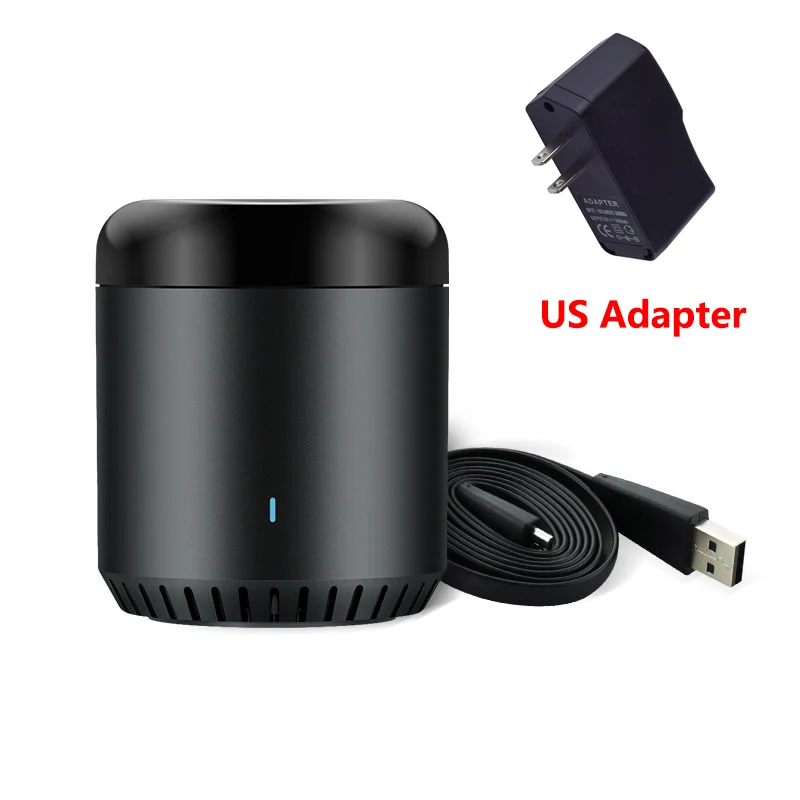 Broadlink RM Mini 3 Универсальный WiFi 4G ИК пульт дистанционного управления через приложение управление Умный дом работает с Alexa Echo Google Home Mini - Цвет: MINI3 US