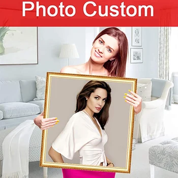 

Photo Customized DIY Picture Drawing by Numbers Canvas Coloring by Numbers Paint Paintings By Numbers