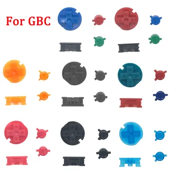 

New 8 Colors Buttons for GBC A B D-Pad Buttons with Power ON/OFF Buttons Keypads For Gameboy Color Game Console Accessories