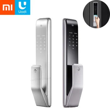 

Xiaomi Mijia Uodi Smart Door Lock M2 Smart lock Push-pull Model Fingerprint Password Bluetooth Unlock Detect Alarm Work Mi Home