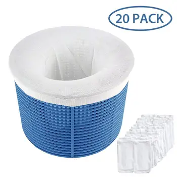 

20*10CM Pool Skimmer Socks Filters Baskets Skimmers Cleans Debris and Leaves for In-ground Above Ground Pools #4O