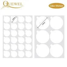 Одноразовые Клей для ресниц для наращивания ресниц Бумага Стикеры колодки клей для ресниц, паллетные стеллажи, на котором может стоять ресниц патчи клей держатель поддонов