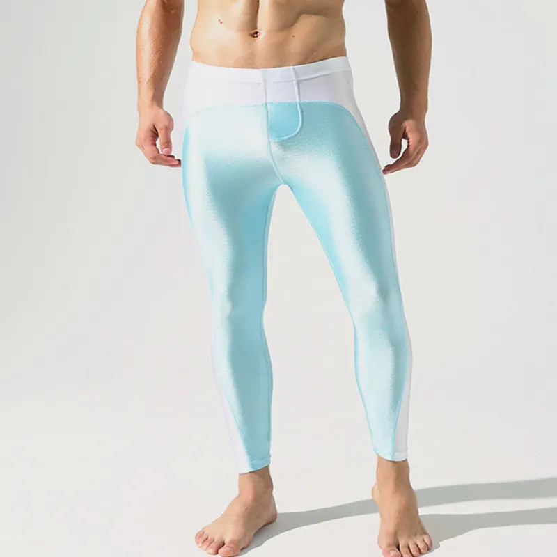 Sport Fitness Mens Leggings Compression Pants Running Tights Man Gym