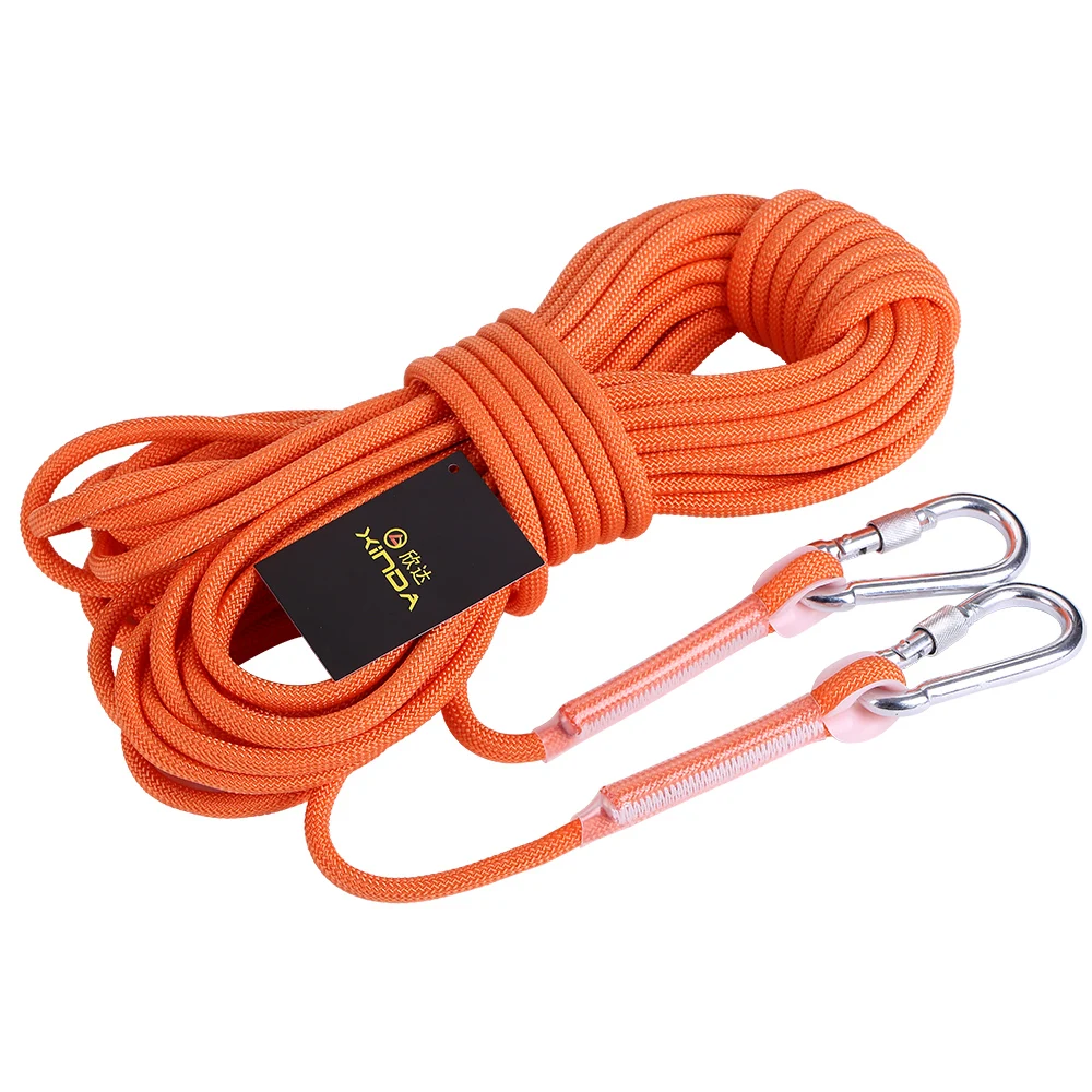 12KN 20m 9.5mm Climbing Auxiliary Cord Rope+ 250g/ 8.8oz Arborist Tree Rigging Green Throw Weight