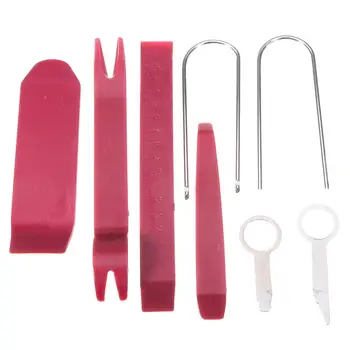 

7pcs Car Disassembly Tools DVD Stereo Refit Kits Interior Plastic Trim Panel Dashboard Installation Removal Tool Repair Tools