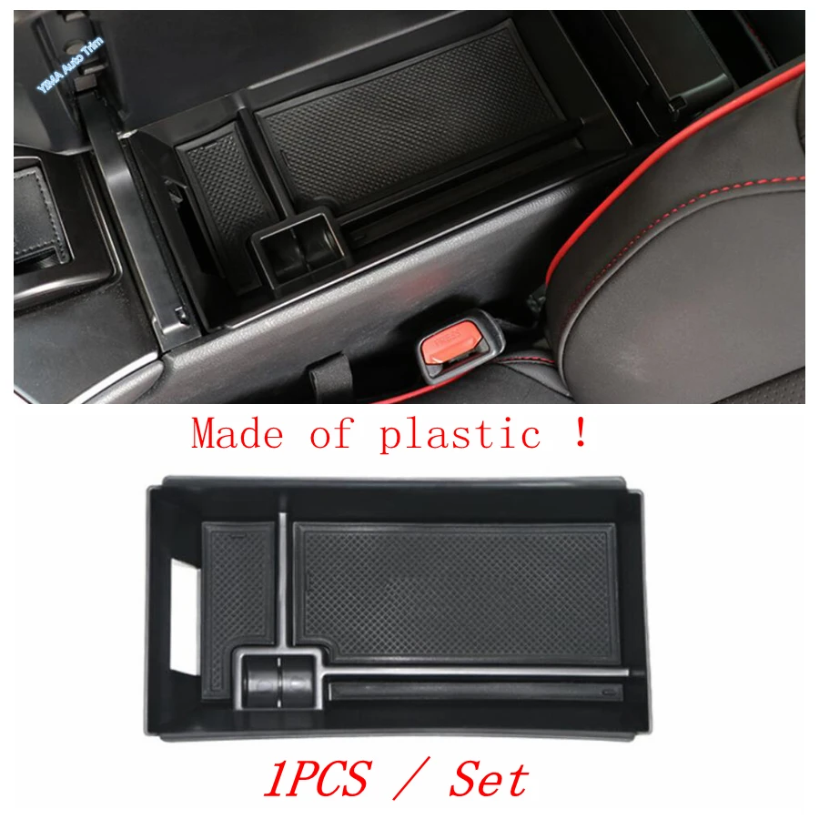 

Lapetus Center Armrest Storage Pallet Container Phone Case Box Cover Multifunction Fit for Lexus UX 2019 2020 Exterior Refit Kit
