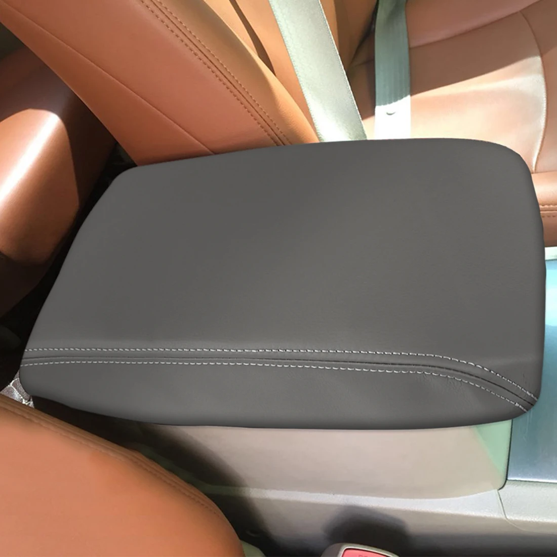 X Autohaux 5 цветов Высокое качество микрофибра кожа центральная консоль крышка подлокотника крышка для 2008-2013 Toyota Highlander