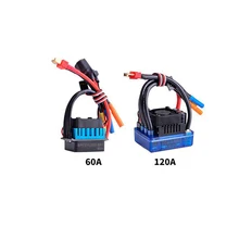 

ESC 60A/120A Brushless Waterproof Speed Controller with ESC for RC Car Crawler