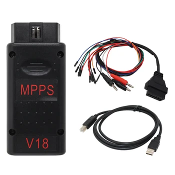 

Newest MPPS V21 V18 Professional ECU Flasher MAIN + TRICORE + MULTIBOOT with Breakout Tricore Cable Auto ECU Flasher