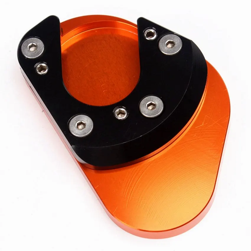 Orange Боковой удлинитель подставки подставка для KTM 125 200 390 Duke 2013- 990 Adventure/R/S/LC8 2006-2013 - Цвет: Orange