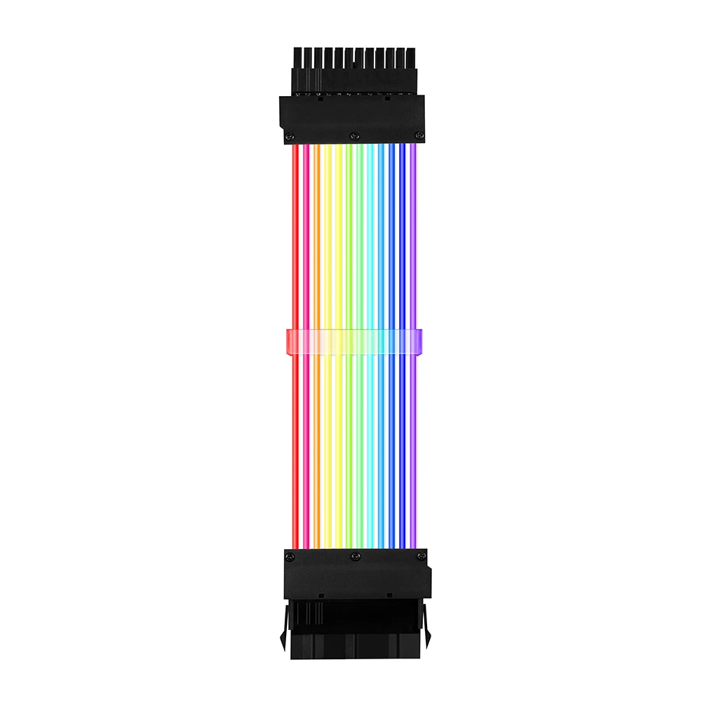 de argb psu rgb atx 24pin pcie