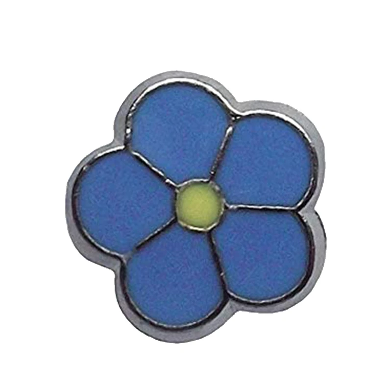 

Masonic Freemasonry Pin Badge Forget Me Not Flower