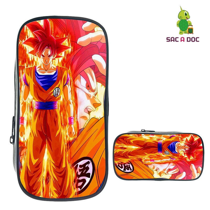 111-2 Детский чехол-карандаш Dragon Ball Super Broly, маленькая косметичка для мальчиков и девочек, канцелярские сумки для хранения, школьные принадлежности, косметичка - Цвет: 111-2