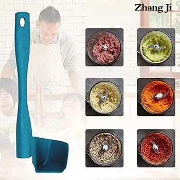 Zhangji-ESPÁTULA giratoria para cocina Thermomix, espátula giratoria multifunción para Mezclar alimentos, eliminación de porciones