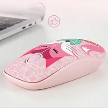 2,4 ГГц USB Беспроводная мышь V8 модная мультяшная офисная игровая мышь для ПК ноутбука компьютера