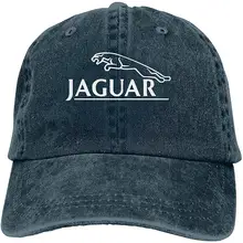 Унисекс старинные регулируемые Casquette заказной Логотип Jaguar крутая Спортивная Кепка, темно-синий