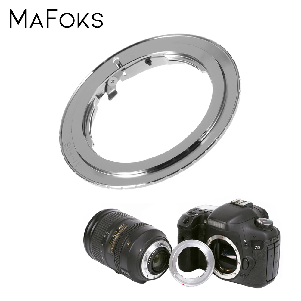 Кольцевой адаптер для объектива фотоаппарата Nikon AI AI-EOS F | Электроника