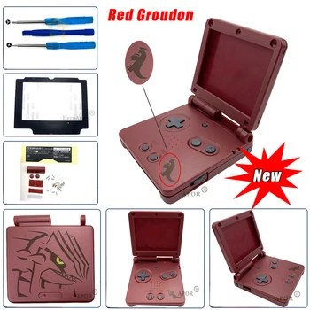 

Newest Design For GameBoy Advance SP Limited Edition Housing Shell Cover For GBA SP Full Housing Case Replacement Parts + Tools
