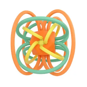 

Baby Hand Catch Ball Infants Tactile Perception Educational Toys Newborn Molar Grab Rattles Fun Bite Teether