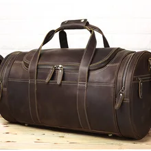 MAHEU модная кожаная дорожная сумка кожаная сумка Weekender Duffle Bag Crazy Horse кожаная мужская сумка уникальный дизайн сумка для ноутбука