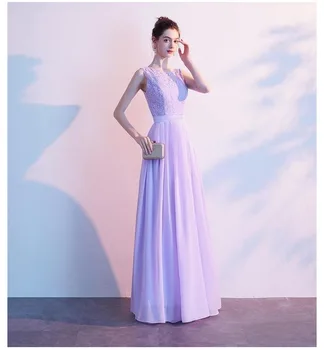 

Bridesmaid Dress 2020 New Wedding Dress Flower Women Dress Bride Chiffon Sleeveless