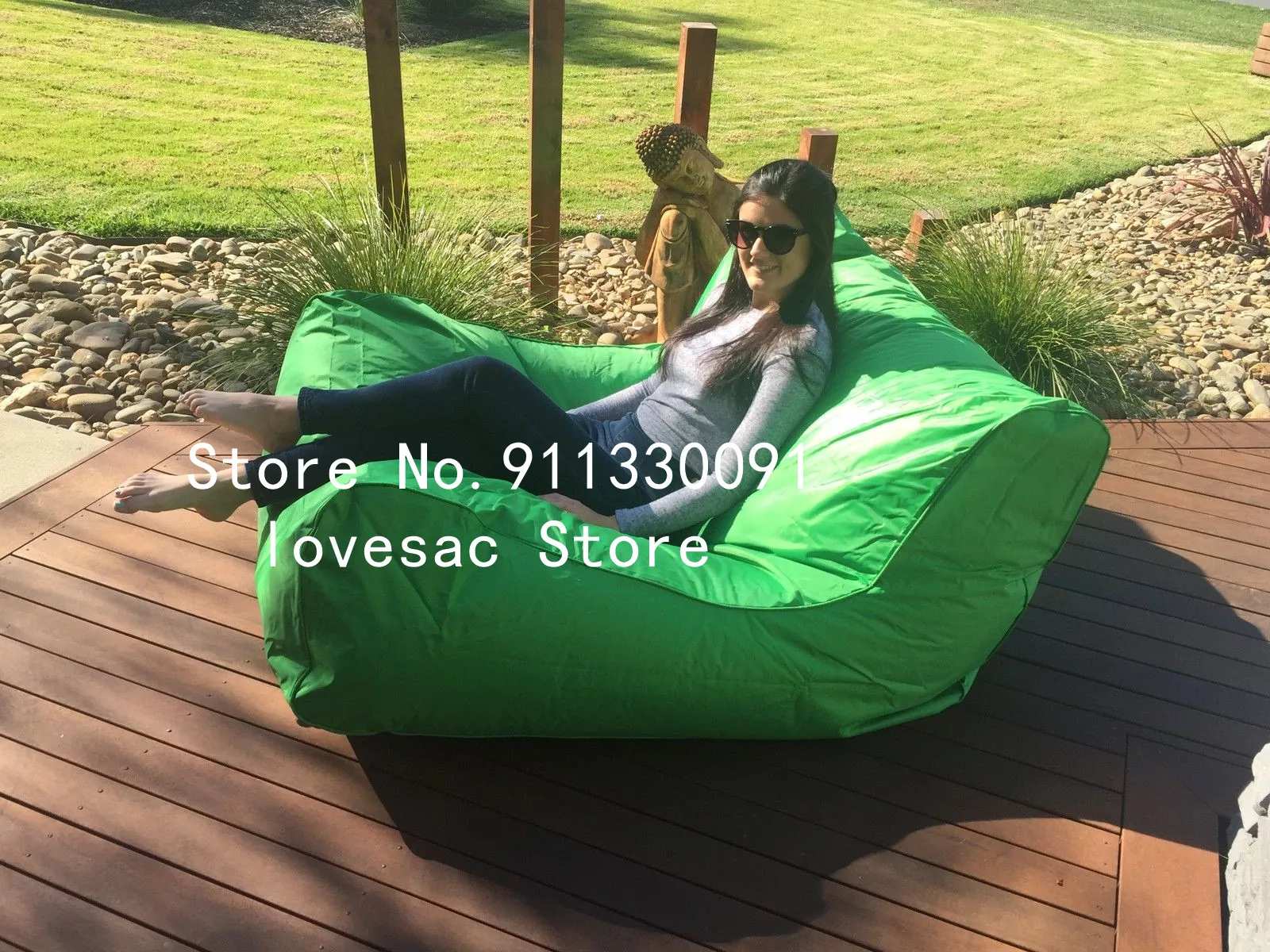 outdoor waterproof pool side polyester knitted bean bag chairs for adult,relax water fun beanbag chair cover only