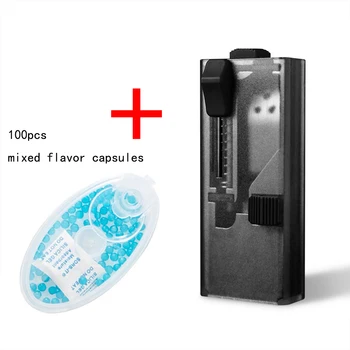 

Simple Portable Cigarette Filter Capsule Box 100pcs Mixed Bursting Beads Fruit Flavor