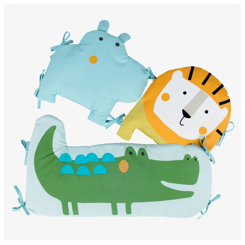 Newborn Baby Bed Bumper INS All Size Cotton Crib 1.8m Bumper Kids Bed Baby Cot Protector Baby Room Decor Infant Bed