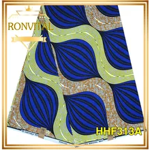 Женское платье DIY восковая ткань RONVITAL распродажа африканская печать Высокое качество хлопок Материал DIY ткани 6 ярдов/партия