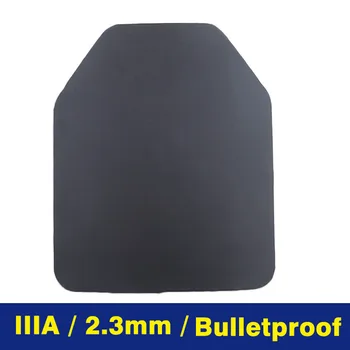 

2.3mm IIIA Bulletproof Panel Body Armor Steel Plate Chest Board Heart Protection Bullet proof Plate against 7.62mm caliber