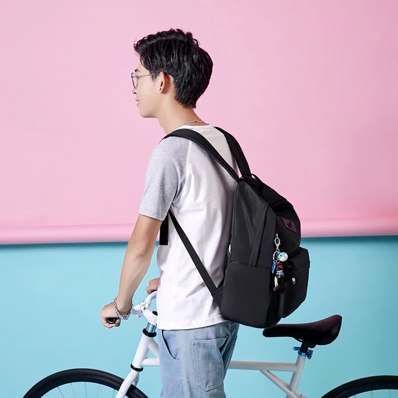 

Backpack for High School Students Women's Waterproof Outdoor Travel Bag Processing USB Rechargeable School Bag