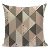 Pinkish Geometric Nordic Pillowcase
