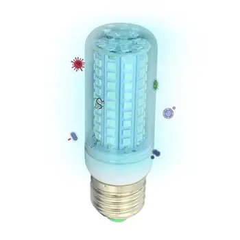 

110V / 220V 10W UVC Germicidal Light UV Ultraviolet Sterilizer E27 Corn Bulb Lamp Beads Disinfection Sterilization LED Lights