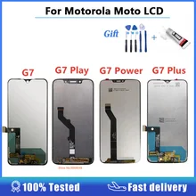 Écran tactile LCD de remplacement pour Motorola Moto G7, pour modèles XT1955, G7 Plus=
