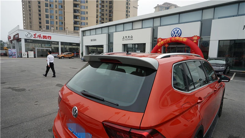 Для Volkswagen VW Tiguan L спойлер Новинка 2017 года авто украшение в виде хвостового крыла ABS