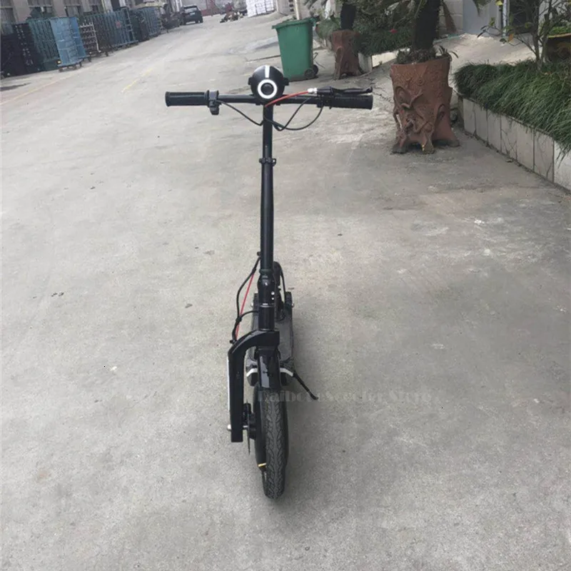 New 12 Inch Electric Kick Scooter For Adults Two Wheels Electric Scooters 36V 350W Big Tires Off Road Portable Electric Scooter (13)
