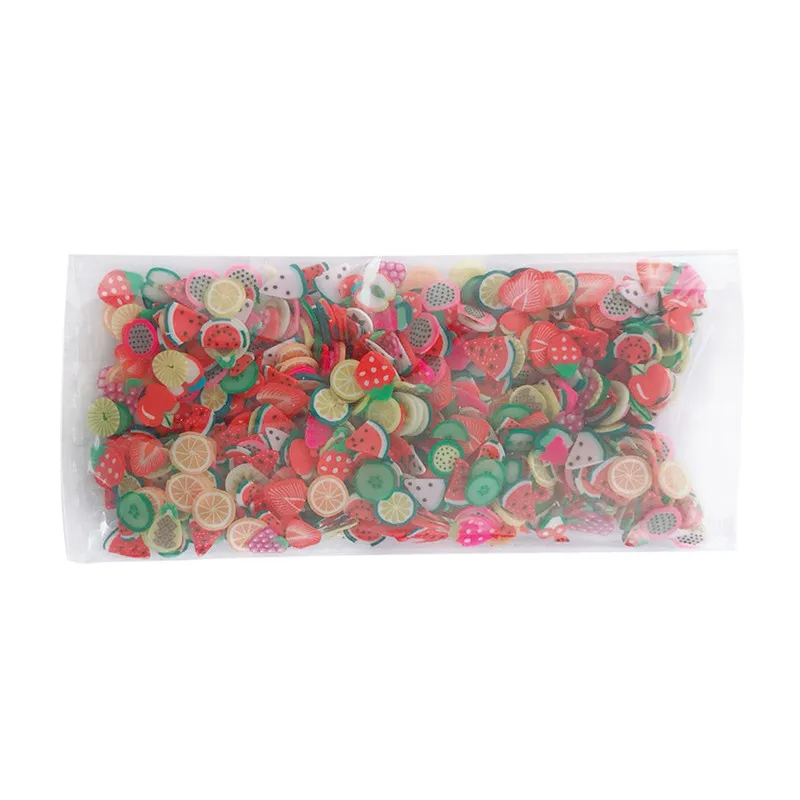 slime supplies Fruit Slices SoftScented Stress Relief Toy Sludge Toys For Slime Slime accessories #4AA23 (7)