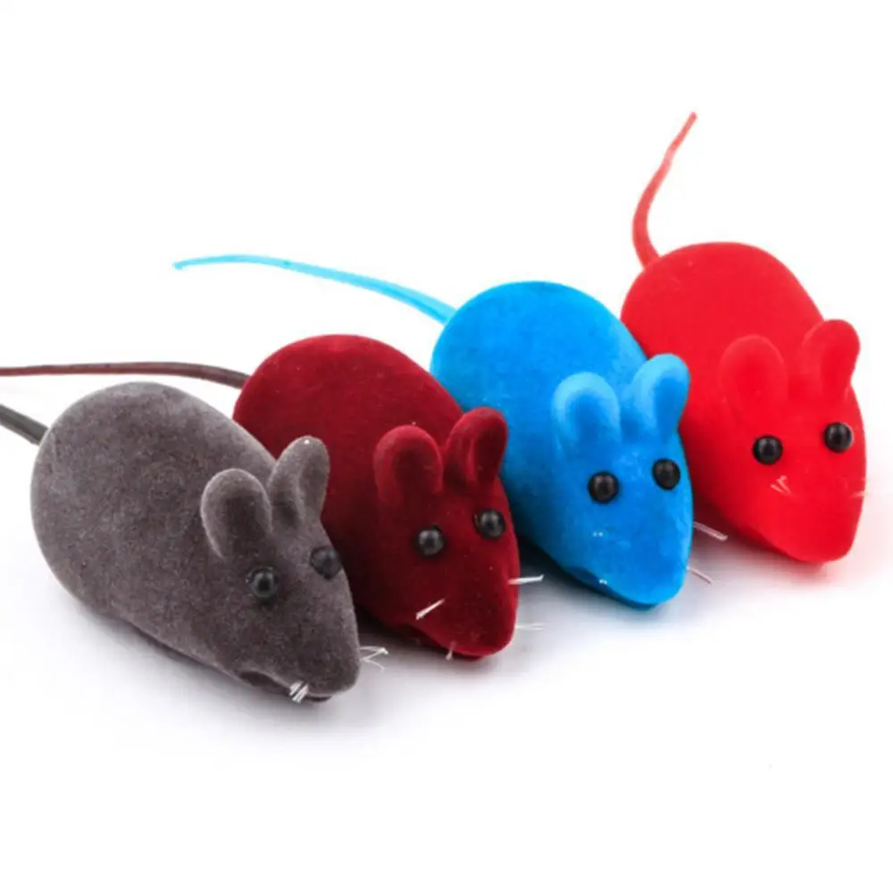 Funny Rabbit Fur False Mouse Pet Toys