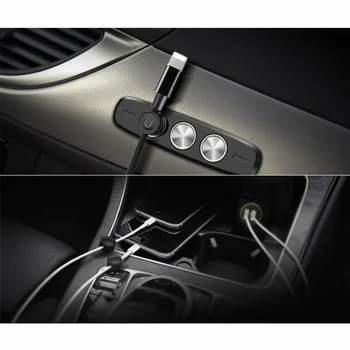 

Magnetic Cable Organizer Clip Wire Cord Management Winder Line Holder Multipurpose Car Desktop Tidy