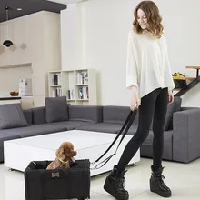 Doug pet сумка для шкива ModoCarrier pet сумка съемный шкив дорожная сумка для собак кошка сумка