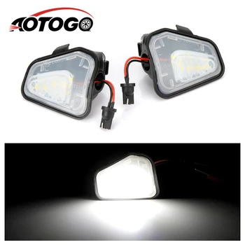 

2Pcs LED Side Mirror Puddle Lights Lamp No Error for Vw Volkswagen EOS Passat B7 CC Scirocco Jetta