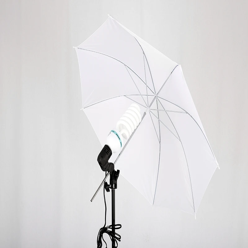 Kood Brolly 33" 83cm Translúcido paraguas disparar a través de flash de estudio Reino Unido stock 