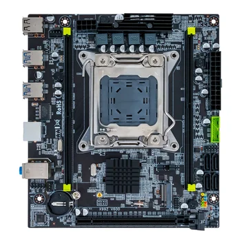 شراءX99-S لوحة أم للكمبيوتر 2011-3 دبوس يدعم ثنائي القناة ذاكرة DDR4 متوافق مع E5 2678 V3V4