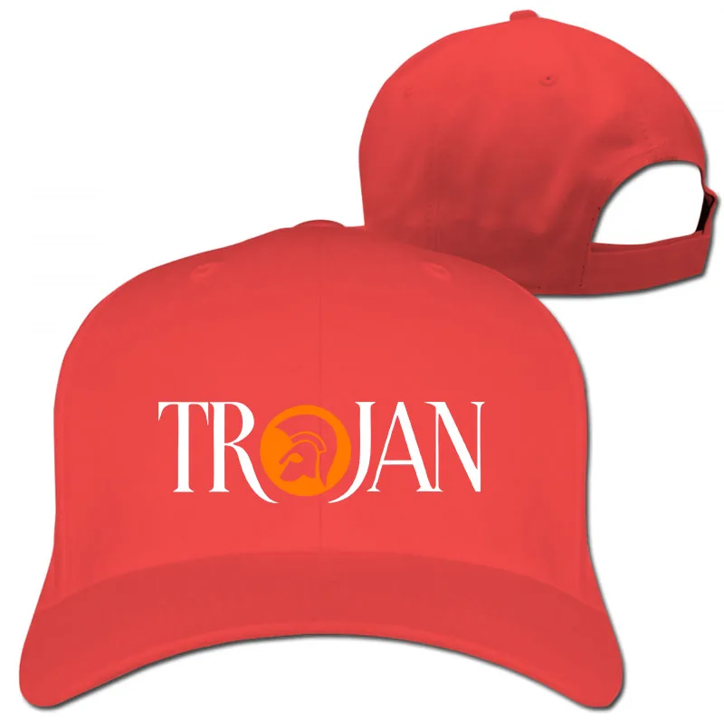 Trojan Records ска-Регги-дуб, коричневая бейсболка, мужская и женская бейсболка, модная Регулируемая Кепка - Цвет: 1-Red