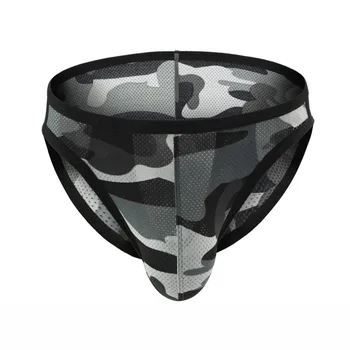 

Sexy Underwear Men 2019 Fashion Casual Camouflage Printed Sexy Man Underwear Men Bikini Sexy Briefs Ropa Interior Hombre