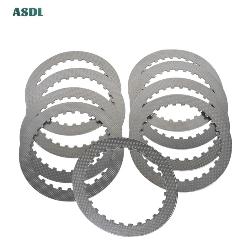 Piastra Frizione In Acciaio Per Moto 9 Pezzi Per Harley-Davidson Vrsca 1130 V-Rod Vr1 2002 - 2007