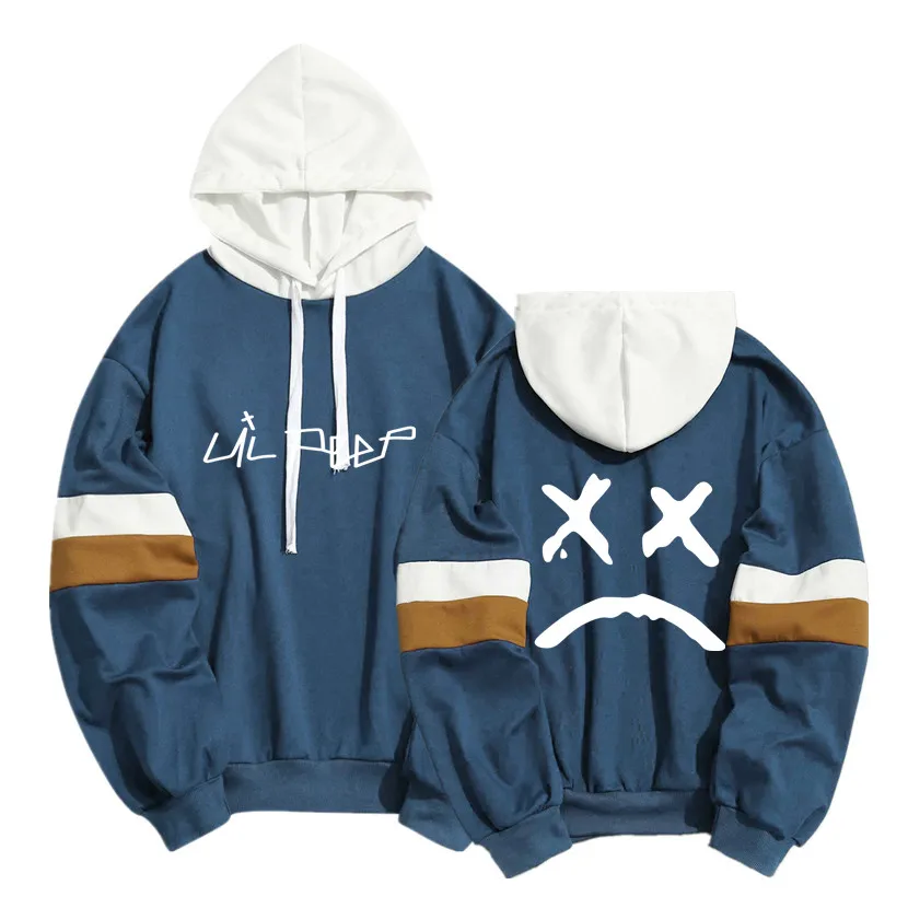 Skup Wiosna lato Harajuku Kawaii Cry Baby lil peep bluzy mężczyźni kobiety hiphopowy sweter Patchwork sweter bluza Sudaderas