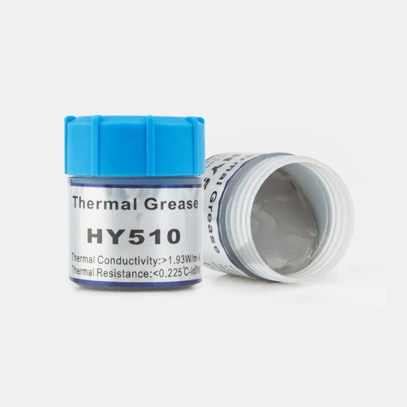 10g ! HY510 CPU Cooling and Thermal Grease Compound Paste Heatsink Fan GPU LED Components Silver Silicone Repair Tool | Обустройство