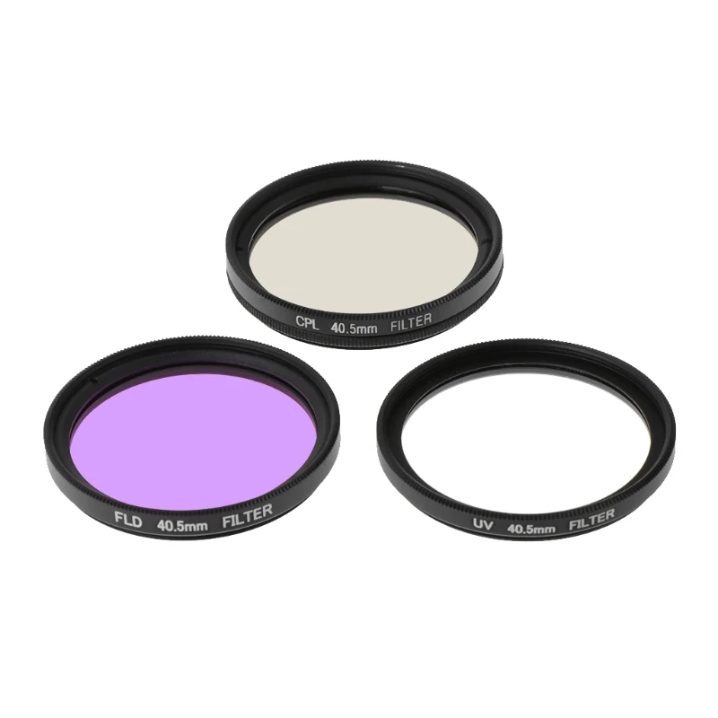 40,5 мм UV/FLD/CPL фильтр объектив+ Чехол Набор для sony Canon Nikon Olympus Fuji