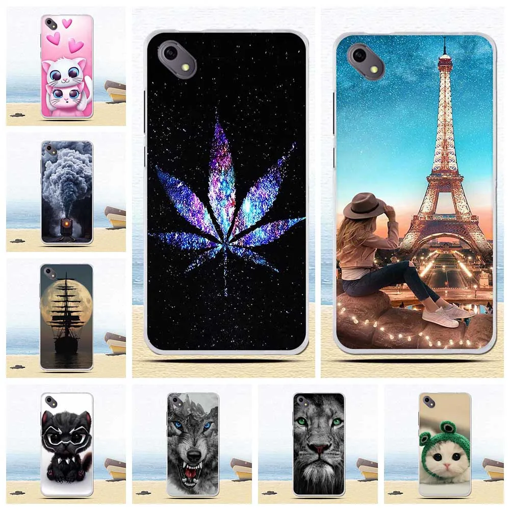 

TPU Case For BQS-5035 funda Painted Case For BQ S Mobile 5035 Velvet BQS-5035 Case Soft Silicone Cover Back Phone Cases